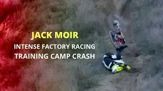 Jack Moir Crash at 2019 Intense Factory Racing Team Camp