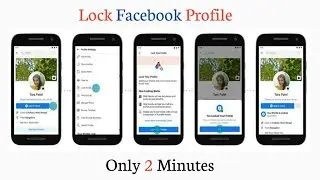 How to lock facebook profile only 2 minutes I Lock facebook profile 2020 I Foxweb