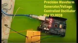 Precision Waveform Generator/VoltageControlled Oscillator Test circuit #icl8038