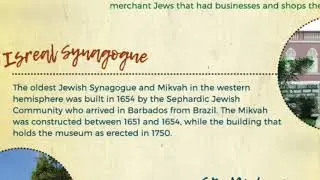 Bridgetown Barbados InfoGraphics Video - Heritage By Foot