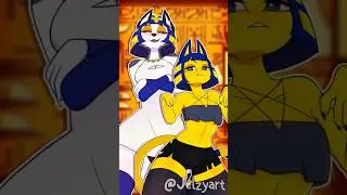 Loona & Ankha's Outfit Swap Animation 