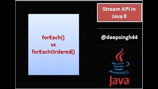 forEach() vs forEachOrdered() in Stream API Java 8