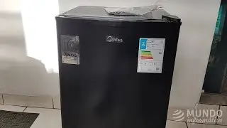 Frigobar Midea 93L MRC10B1 - Frigobar para Escritório 110v Black