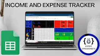 GOOGLE SHEETS Income and Expense Budget Manager Spreadsheet Template!