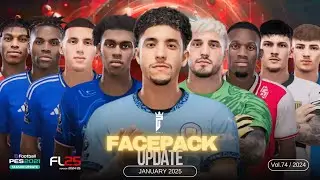 Facepack Update Pes 2021 & FL25 Vol.74 (SIDER)