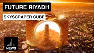 Future Riyadh - Giant Cube Shaped Supertall Skyscraper for Downtown