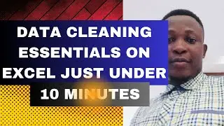 Data Cleaning Essentials on Excel in Just  Under 10 Minutes
