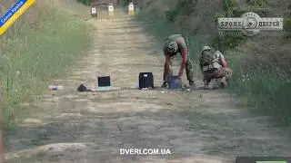 Батальон САРМАТ и бронежилеты: испытания бронеплит бронежилета 