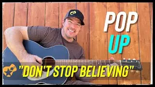 Easy Guitar Lesson “Don’t Stop Believing” by Journey