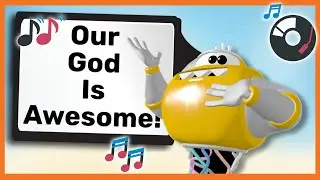 Our God Is Awesome | Dance-A-Long with Lyrics | Kids Worship - ORIGINAL VERSION