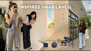Inspired @nabilahcil Preset Lightroom Selebgram | Cara Edit Foto ala Selebgram