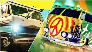 ОБЗОР ФУРГОНОВ BF SURFER CUSTOM И ZIRCONIUM JOURNEY II В GTA ONLINE LOS SANTOS DRUG WARS