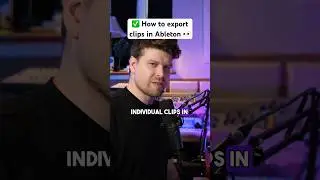How to export clips in Ableton Live 