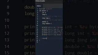 c program to find the size of int, float, double and char 