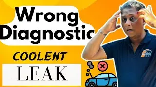 Repair wrong diagnostic / coolent leak😎