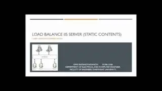 CN409  Load Balance Web Server 2 nodes