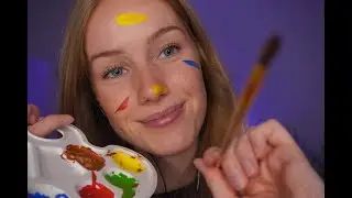 ASMR Facepainting for Relaxation (Roleplay)