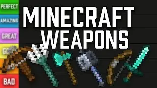 Ranking Every Weapon in Minecraft (Tier List)