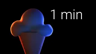 Cinema 4D: Ice Cream (AFAP - as fast as possible)