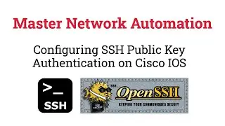 Configuring SSH Public Key Authentication on Cisco IOS - Part 1 [Windows]