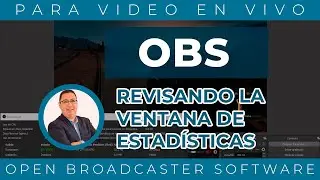 OBS Ventana de Estadísticas