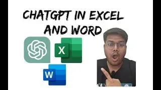 CHATGPT in excel & word + Ghostwriter addin