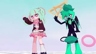 Amisyka and Baja 3D Model Dance Showcase