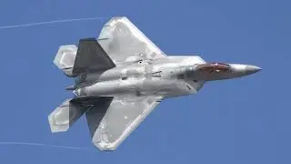 F-22 Raptor @ Riverside Airshow 2018