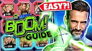 How To Beat BOOM! EASY in WWE SuperCard! 💥 Best Decks to get DIAMOND Rewards! (Guide)