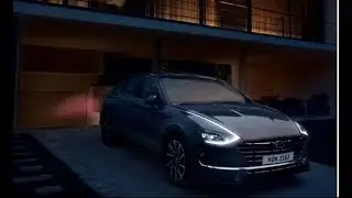 Hyundai sonata 2020 interior exterior and driver