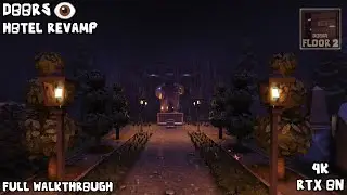 Hotel Revamp DOORS The Mines Update (4K RTX ON) ROBLOX FULL Walkthrough