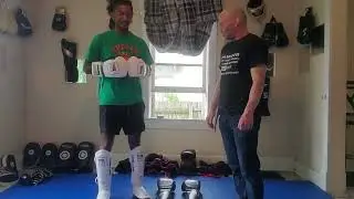 Zack's 1st Impression of Combat Corner HMIT Mexican Sparring Gloves and HMIT Shinguards