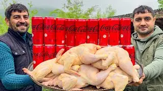 COCA-COLA CHICKEN Recipe | Coca-Cola Chicken Rice Pilaf With Fruits | Chicken Fry Recipe