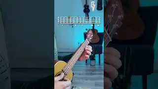 Minecraft C418 SUBWOOFER LULLABY Ukulele Tutorial