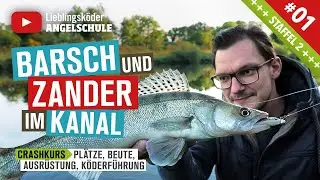 Barsch und Zander Angeln am Kanal (Staffel 2, Folge 1)