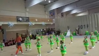 Танец гусеничек. ДЮСШ. 