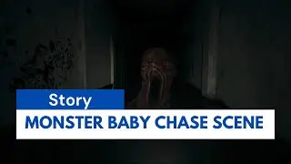 Resident Evil 8 Village - Monster Baby Chase Scene