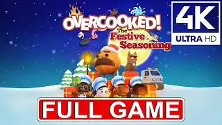 Overcooked: Festive Seasoning Full Walkthrough Gameplay (No Commentary)