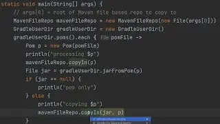 Init File-based Maven Repo from Gradle cache with Groovy