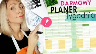 Plan TYGODNIA do druku | Jak zrobić plan tygodnia w WORD? PDF za darmo