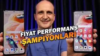 Redmi Note 12 ve Redmi Note 12 Pro: Fiyat performans şampiyonları!
