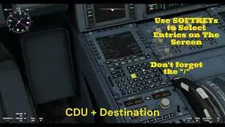 Creating a Flight Plan Using CDU - A320 (MSFS)