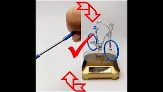 Bicycle made with thin wire (teg2crazy) #short