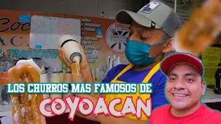 COYOACAN y sus CHURROS con mas de 50 SABORES, INCREIBLES!😱