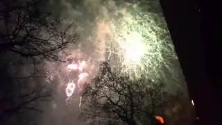 Happy new year in Estonia 2015 Fireworks