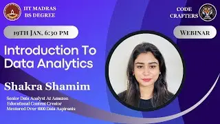 Introduction to Data Analytics | 