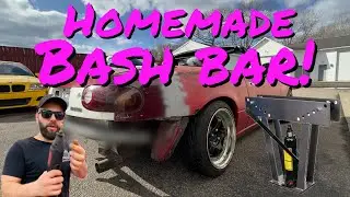 Making a bash bar from scratch for my totaled Miata