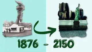 Evolution Of Statue Of Liberty  | 1876 - 2150