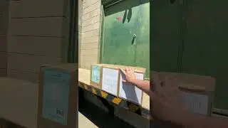 Weekly routine: Supplier pickup and inbound shipment to Amazon  #amazonbusiness