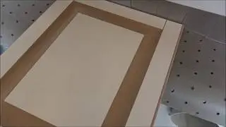 Alpha-Brush Galaxy sanding of raw MDF doors